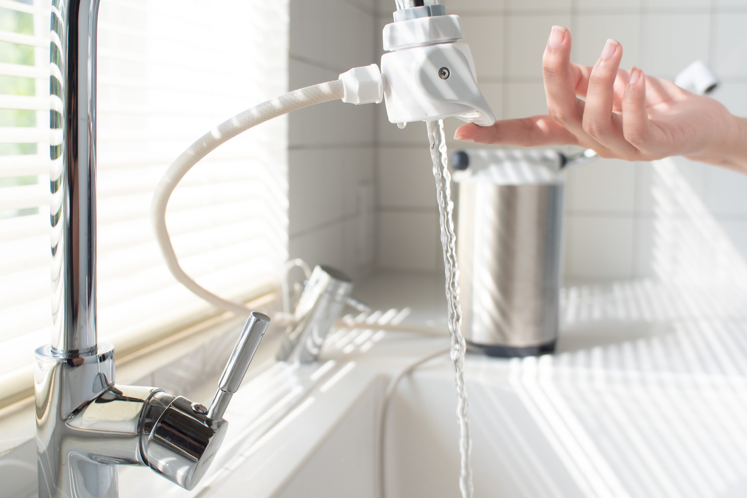 Thiết bị lọc nước lắp trên bồn rửa